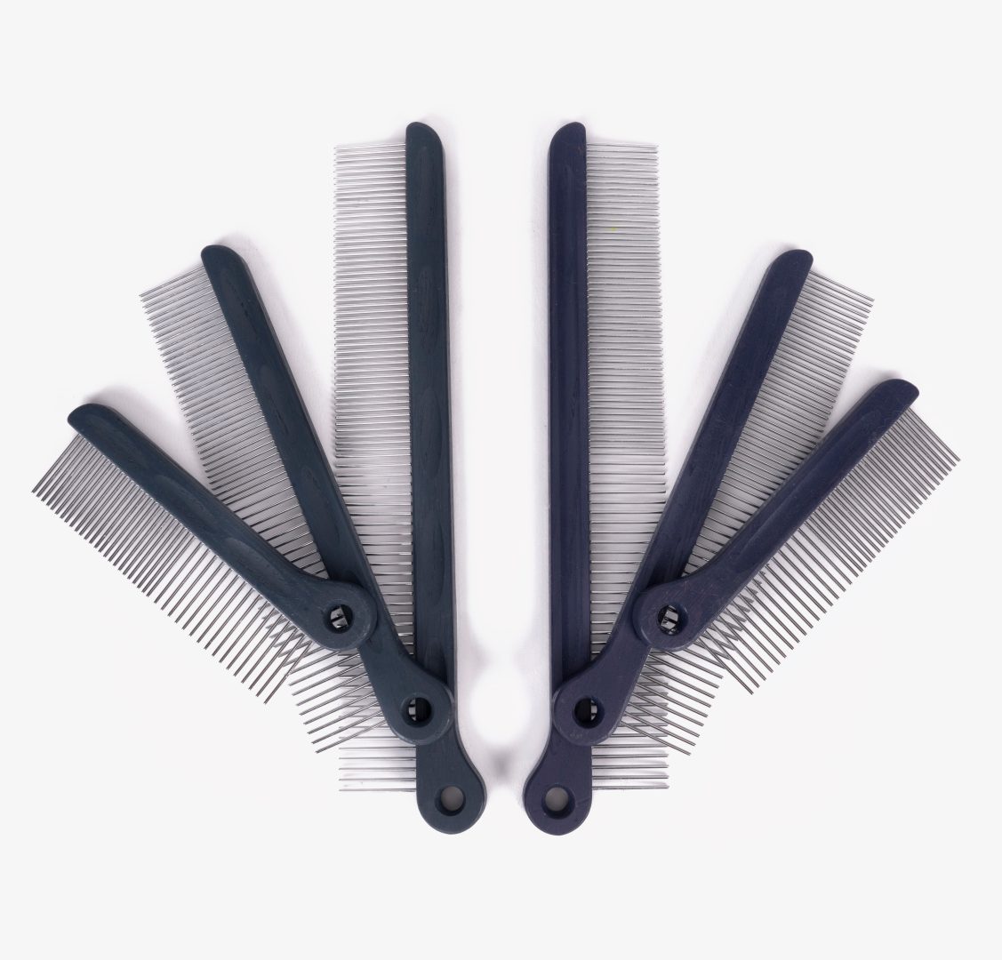 Discover high-quality professional pet combs designed for effective grooming and care. For Groomers and Distributors. Private and White label solutions.